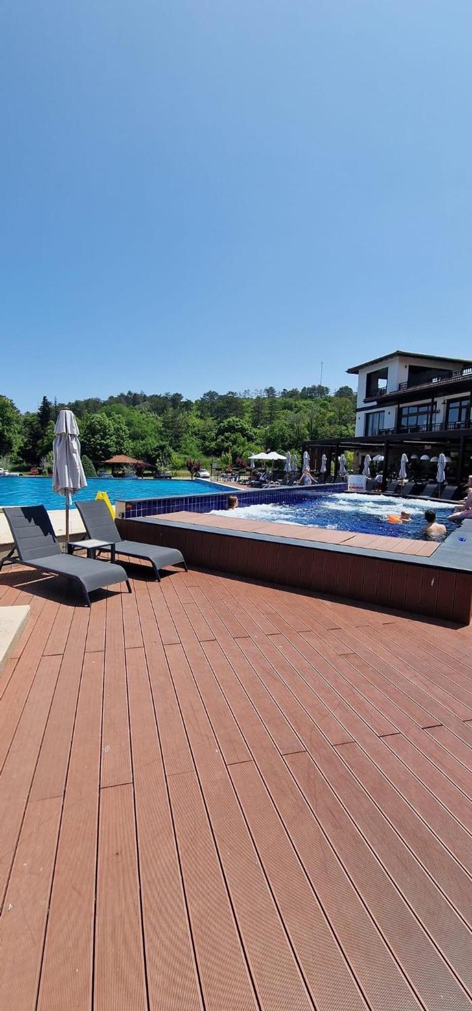 Aj Apartment 1 With Pool View, Santa Marina Holiday Village, Sozopol Exteriör bild